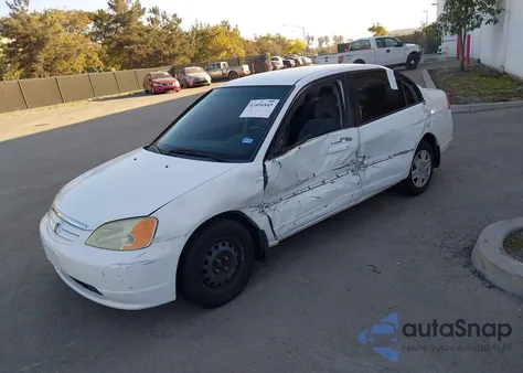 2003 Honda Civic Lx from USA, damaged, VIN 2HGES16593H618928